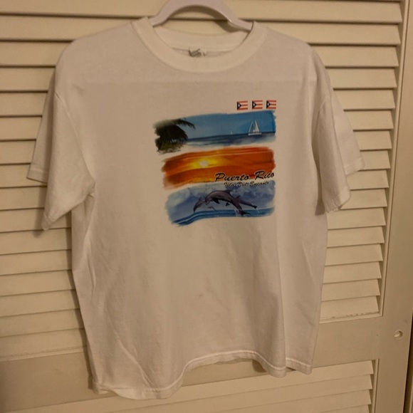 Puerto Rico Isla Del Encanta T Shirt - Picture 1 of 2